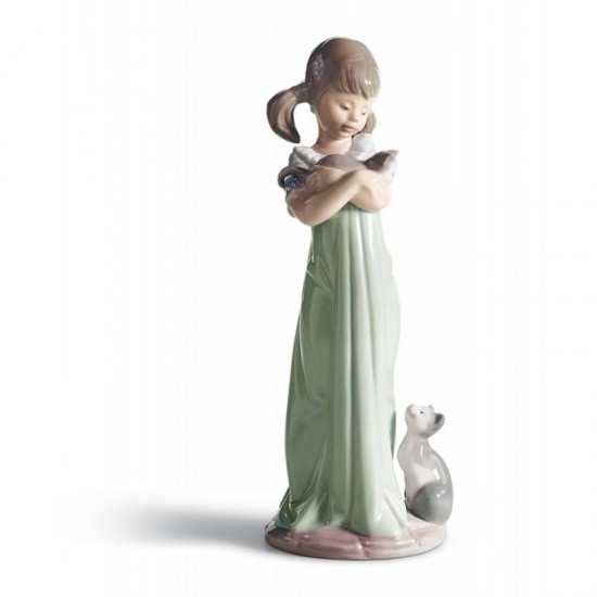 Figura de porcelana de Lladró Caricias y celos