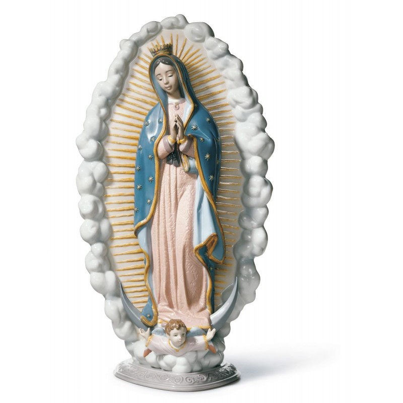 Figura de porcelana de Lladró Virgen de Guadalupe