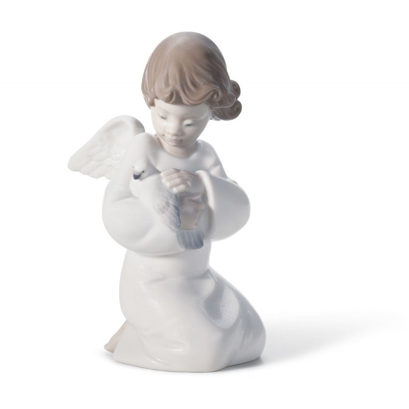 Figura de porcelana de Lladró Amorosa protección