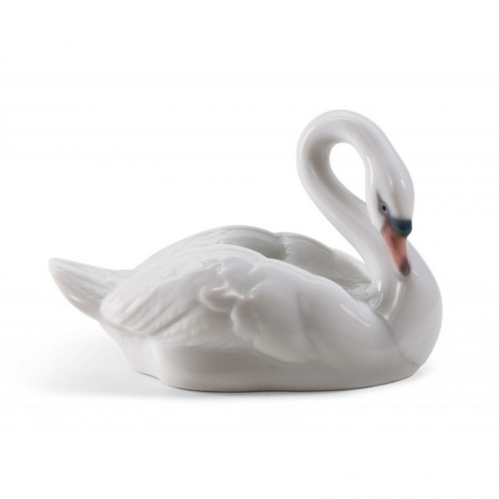 Figura de porcelana de Lladró Cisne elegante