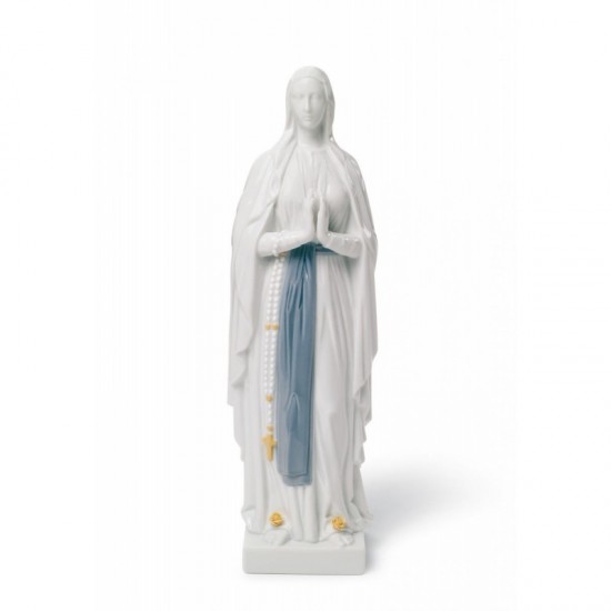 Figura de porcelana de Lladró Nuestra Señora de Lourdes