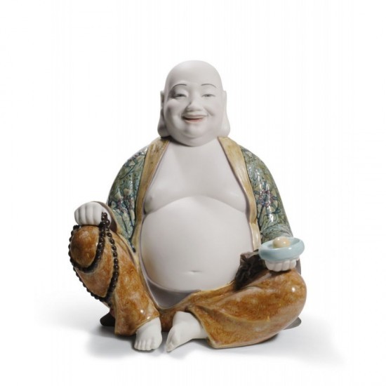 Figura de porcelana Lladró Buda Feliz