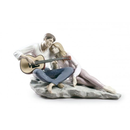 Figura de porcelana de Lladró Nuestra canción