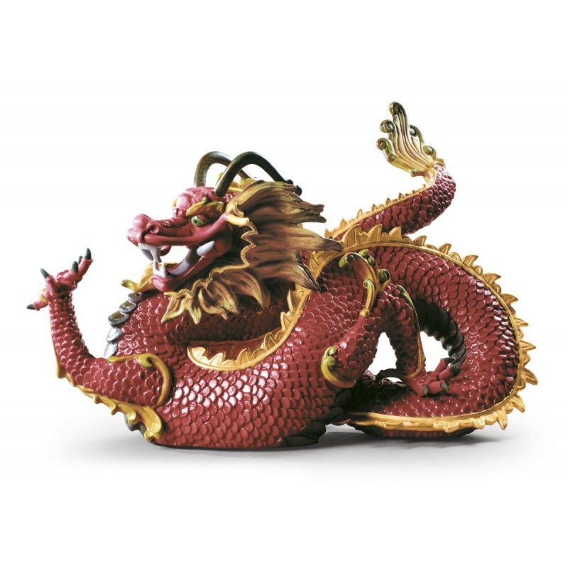 Figura de porcelana Lladró Dragón solemne