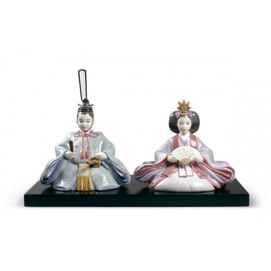 Figura de porcelana Lladró Hinamatsuri Dolls