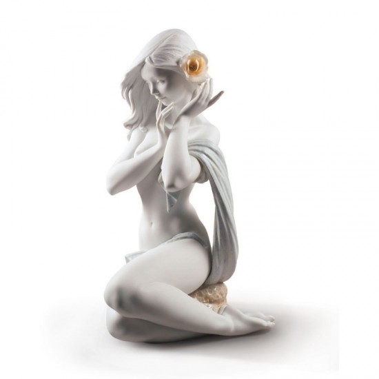 Figura de porcelana de Lladró Blanca cándida luz de luna
