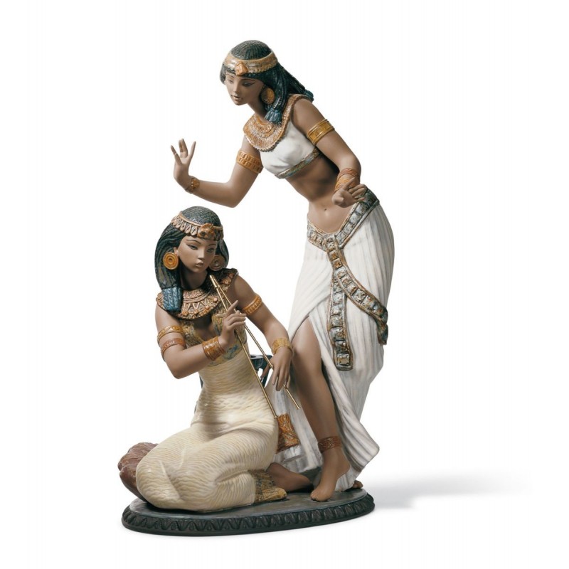 Figura de porcelana Lladró Danzarinas del Nilo