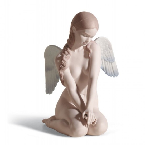 Figura de porcelana de Lladró Ángel hermoso