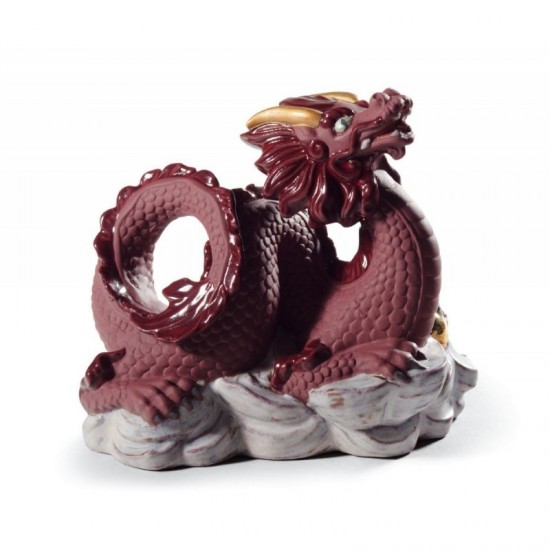 Figura de porcelana Lladró El Dragón (rojo) - WB
