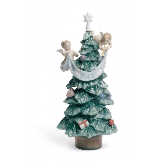 Evergreen of Peace Tree Figurine