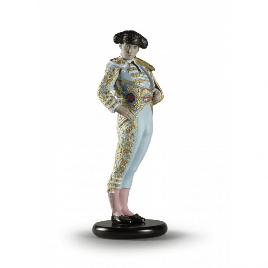 Figura de porcelana de Lladró Torero (azul)