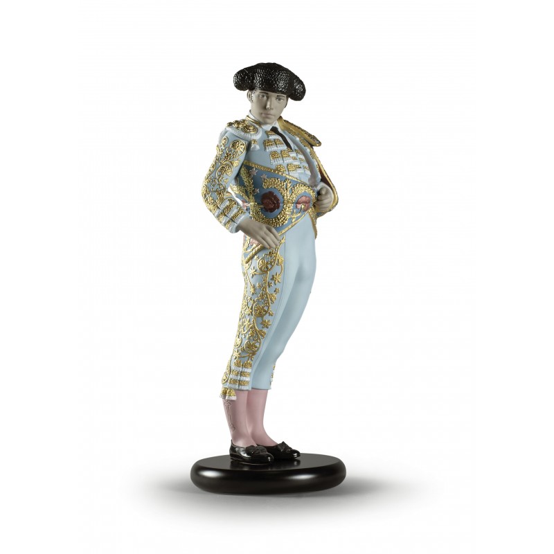 Figura de porcelana de Lladró Torero (azul)