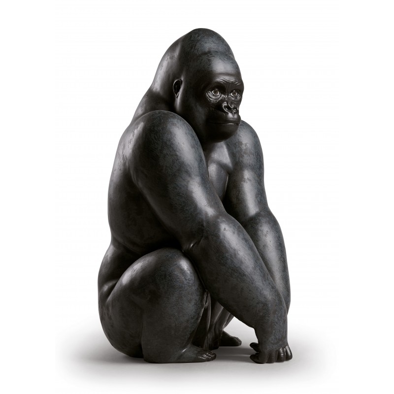 Figura de porcelana de Lladró Gorila