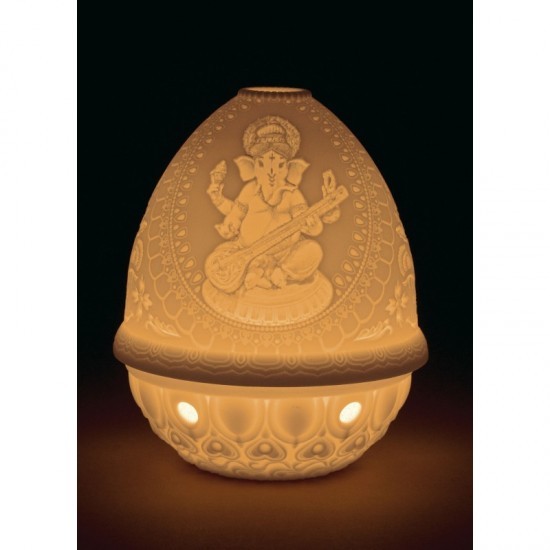 Litofanía Ganesha con Veena