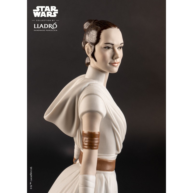 Figura porcelana Lladró_Star Wars Rey_detalle cara
