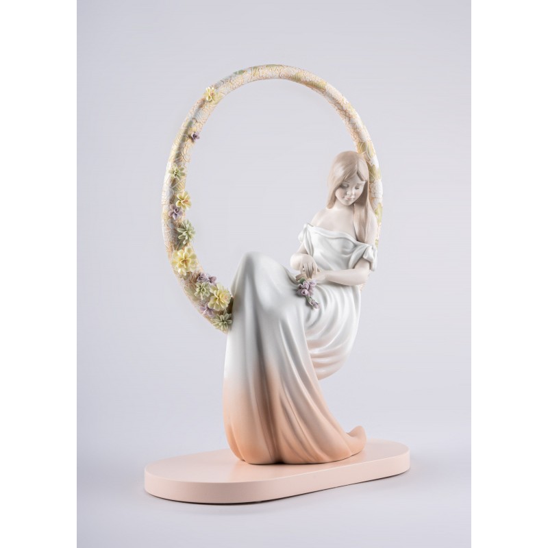 Lladró porcelain figurine In your thoughts_profile
