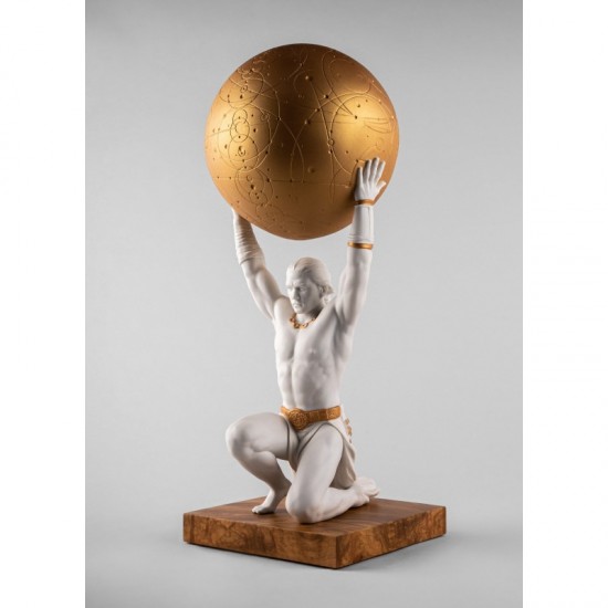 Figura de porcelana Lladró Atlas