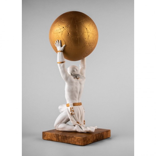 Figura de porcelana Lladró Atlas