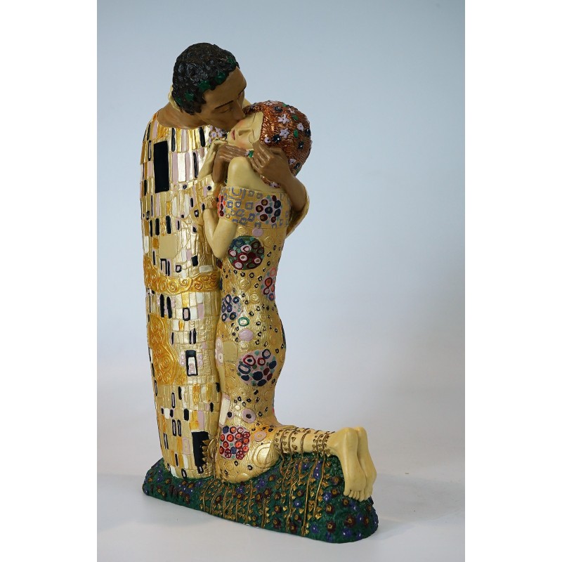 Figura de colección Beso de Gustav Klimt_perfil