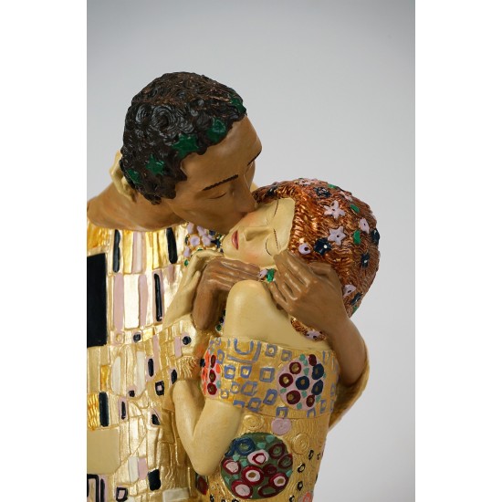 Figura de colección Beso de Gustav Klimt_detalle 2