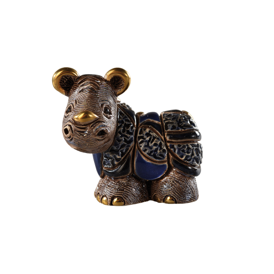 Ceramic rhino child