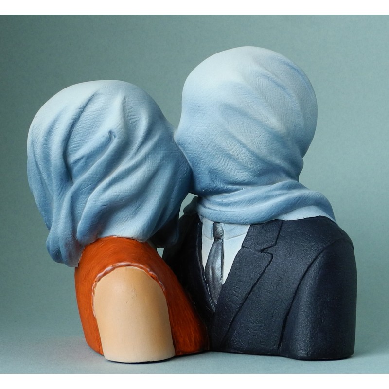 Los Amantes, autor René Magritte