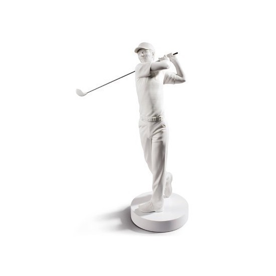 Figura de porcelana de Lladró Campeón de Golf