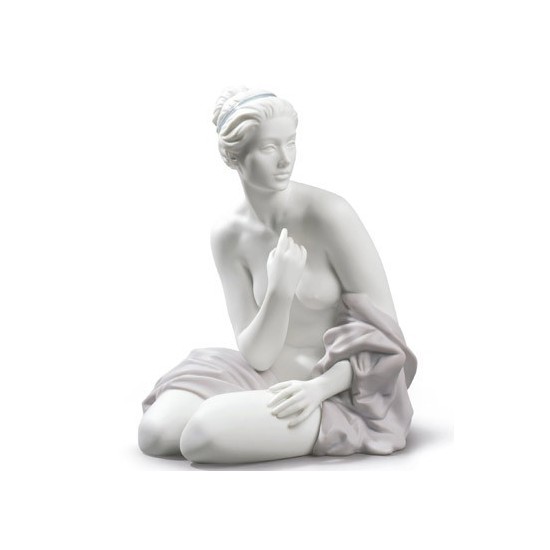 Figura de porcelana Lladró Bañista Sentada