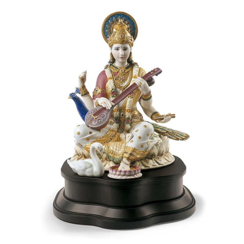 Figura de porcelana Lladró Saraswati