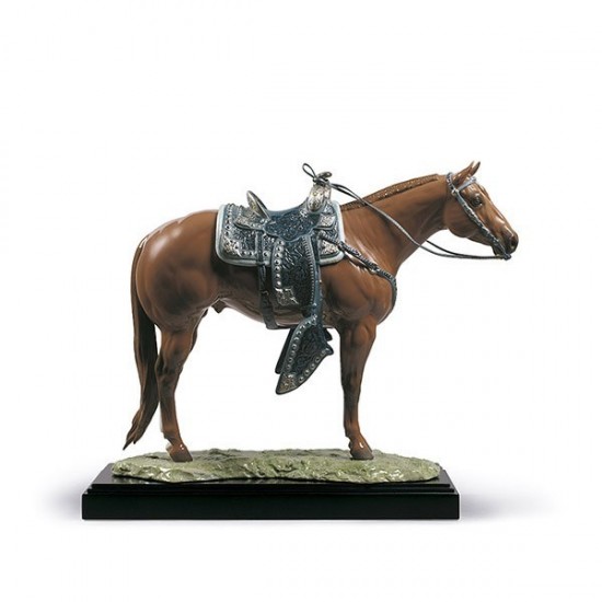 Figura de porcelana de Lladró Quarter Horse