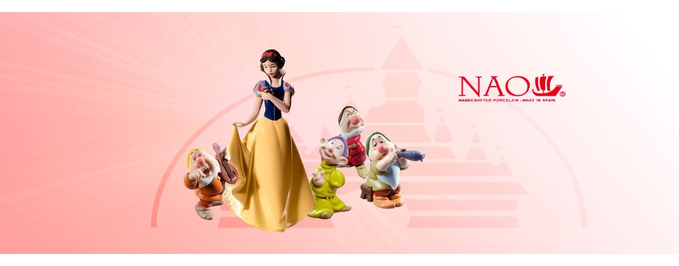 Figurines Fantastiques (Disney) Porcelaine NAO - Artestilo