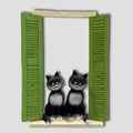 GATOS EN VENTANA #DUB 70
