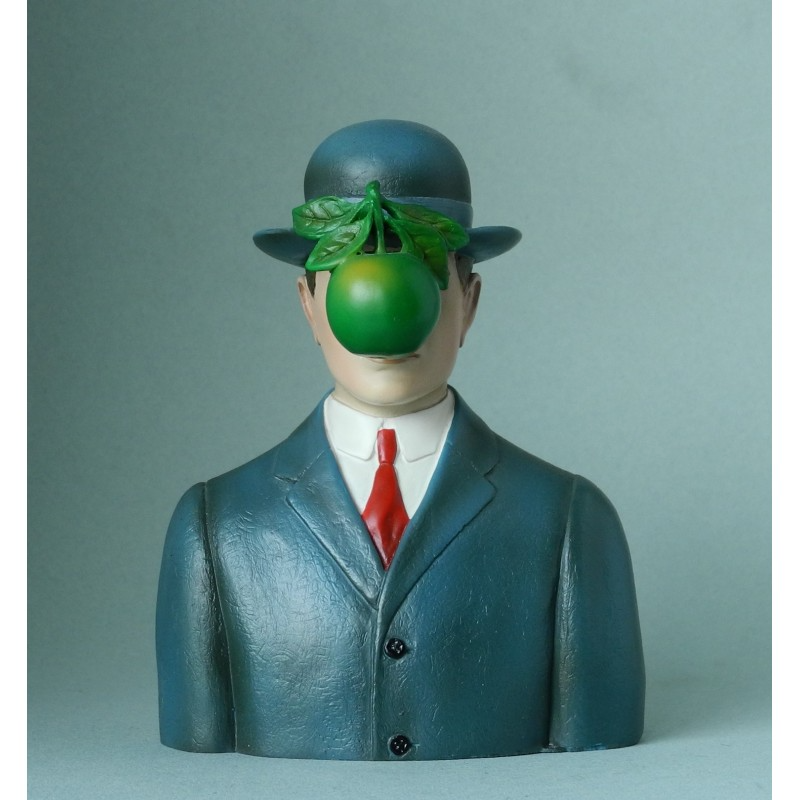 El hijo del hombre grande, autor René Magritte