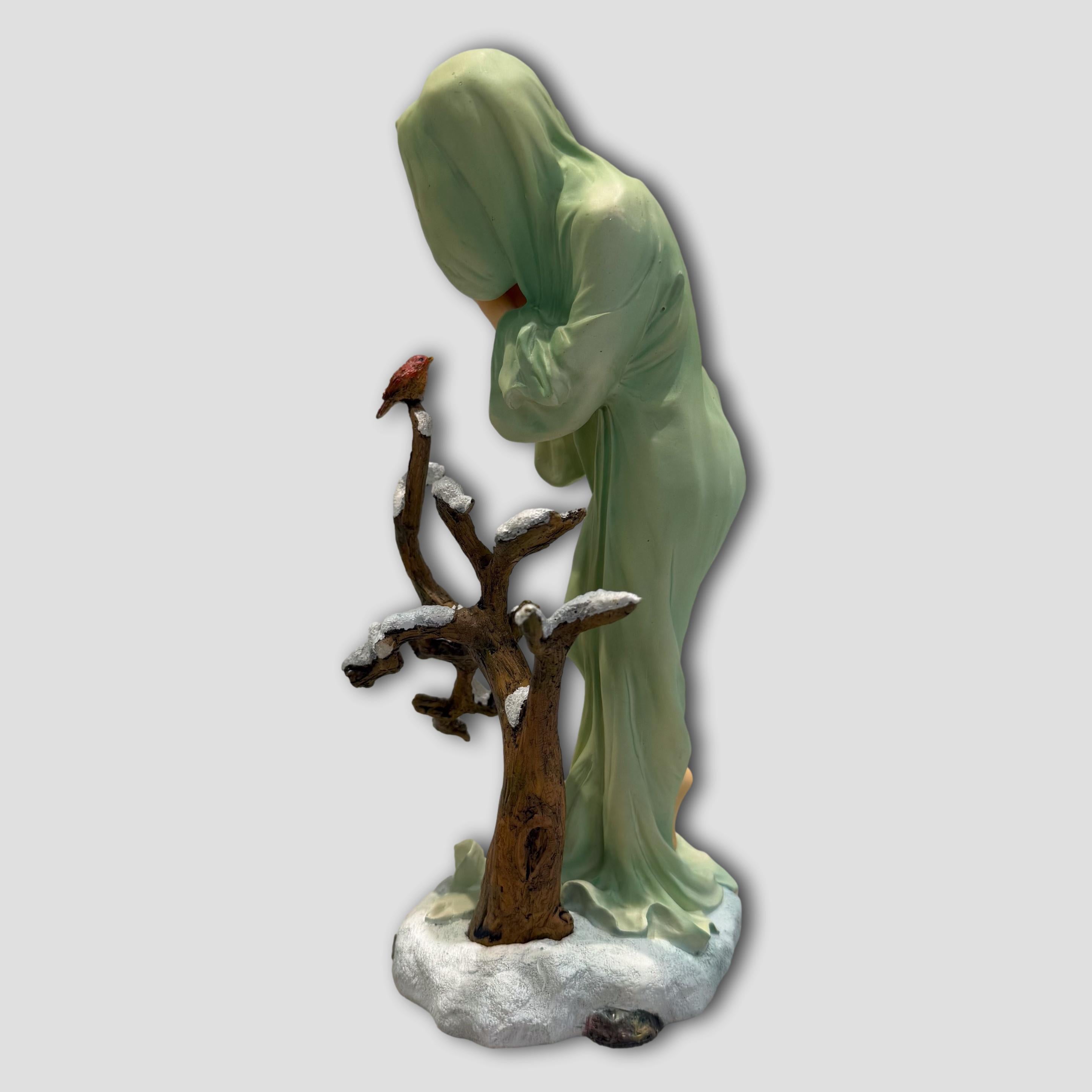 INVIERNO Artista Alphonse Mucha