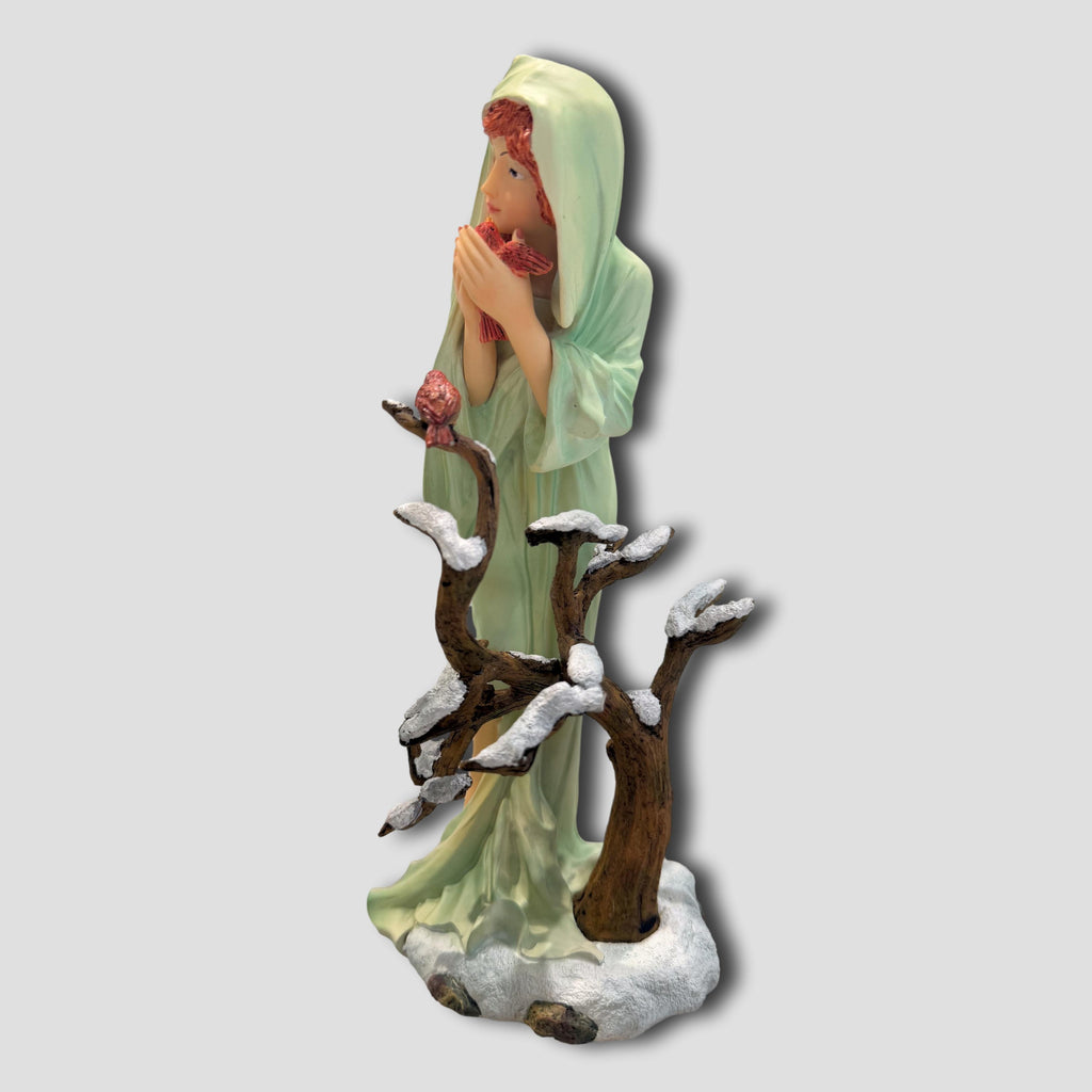 INVIERNO Artista Alphonse Mucha