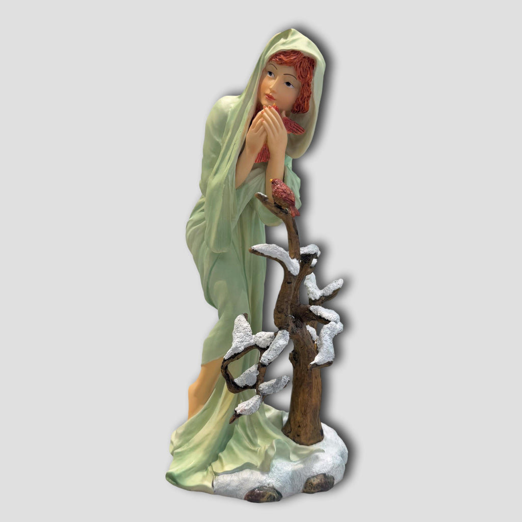 INVIERNO Artista Alphonse Mucha