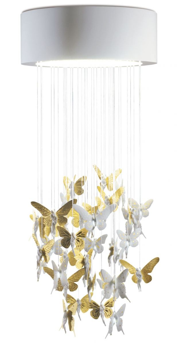 Chandelier Niagara 0.60m dorado (US)
