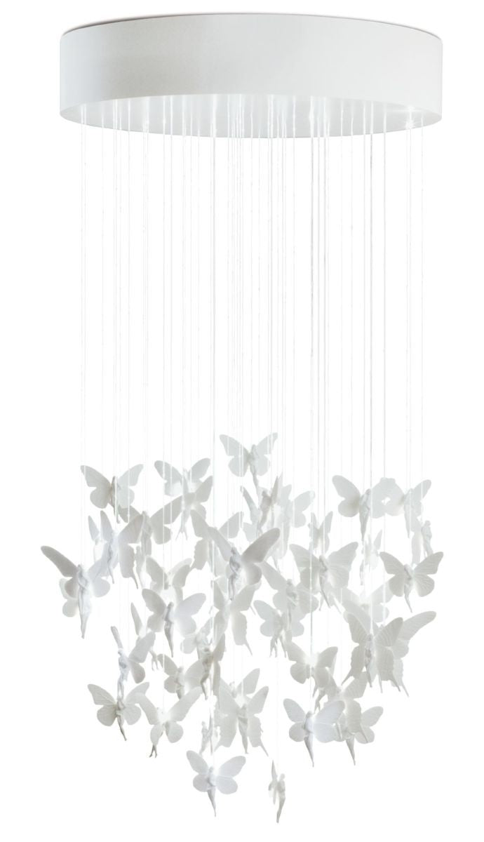 Chandelier Niagara 0.80m blanco (CE/UK)