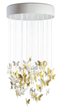 Chandelier Niagara 0.80m dorado (CE/UK)