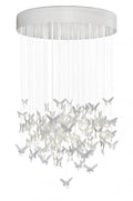 Chandelier Niagara 1,35m-blanco (CE/UK)