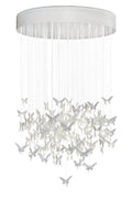 Chandelier Niagara 1,35m-blanco (US)