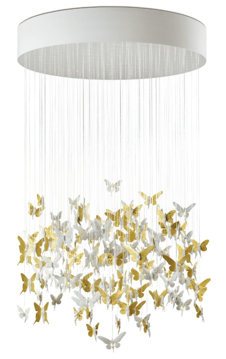 Chandelier Niagara 1,35m-oro (US)