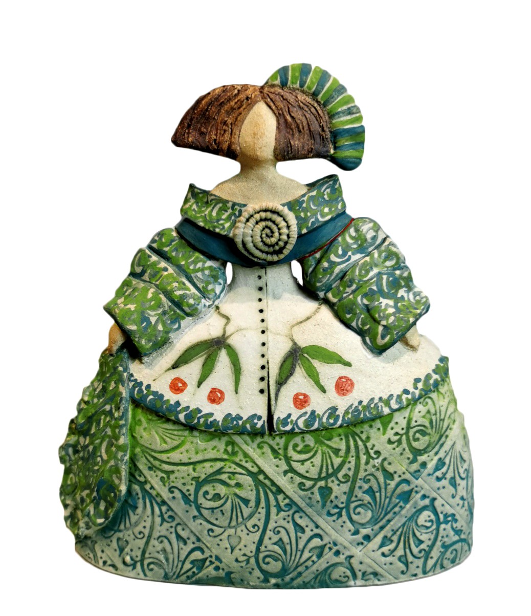 Menina M-18 Vestido Verde