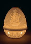 Litofan�a Ganesha con Veena (led rec.)
