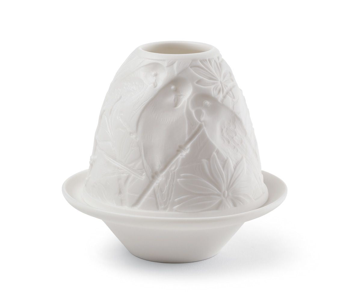 Litofan�a Loros con plato