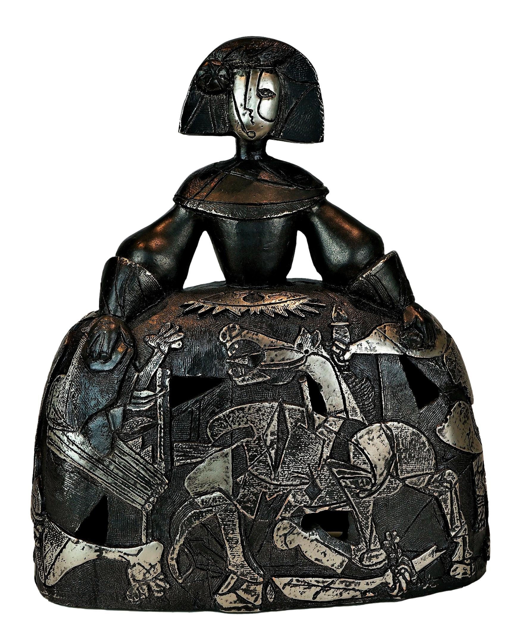 Große Menina Nickel-Finish