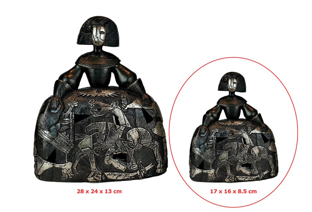 Große Menina Nickel-Finish