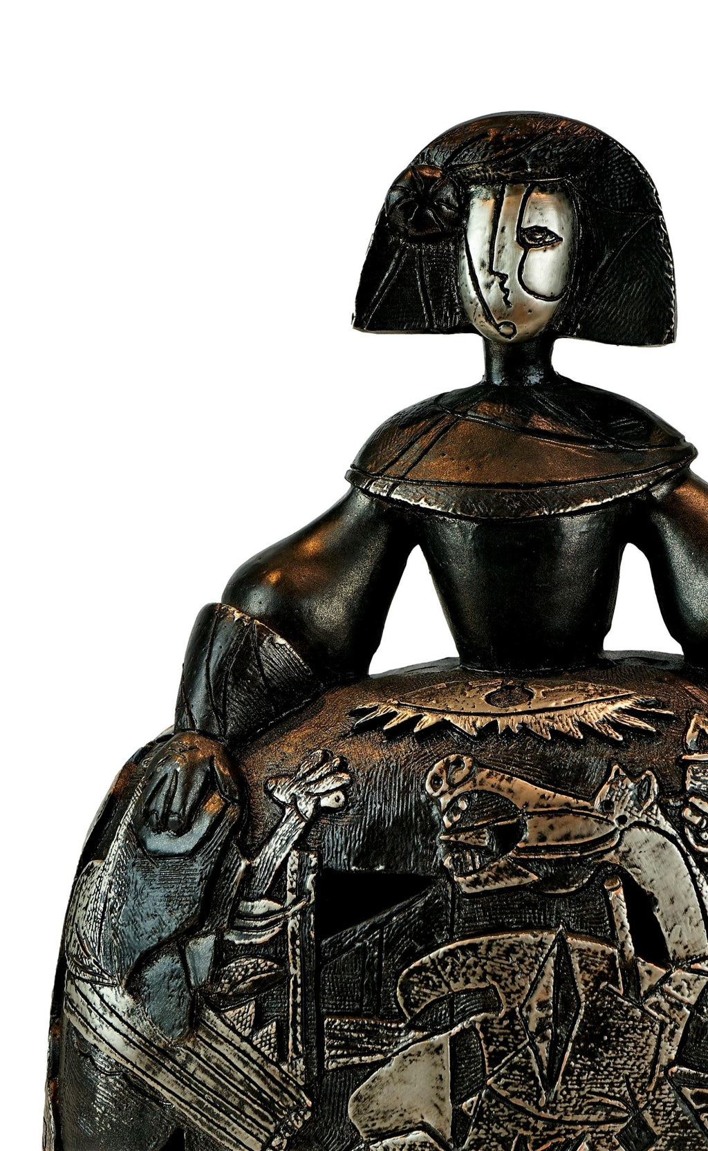 Große Menina Nickel-Finish