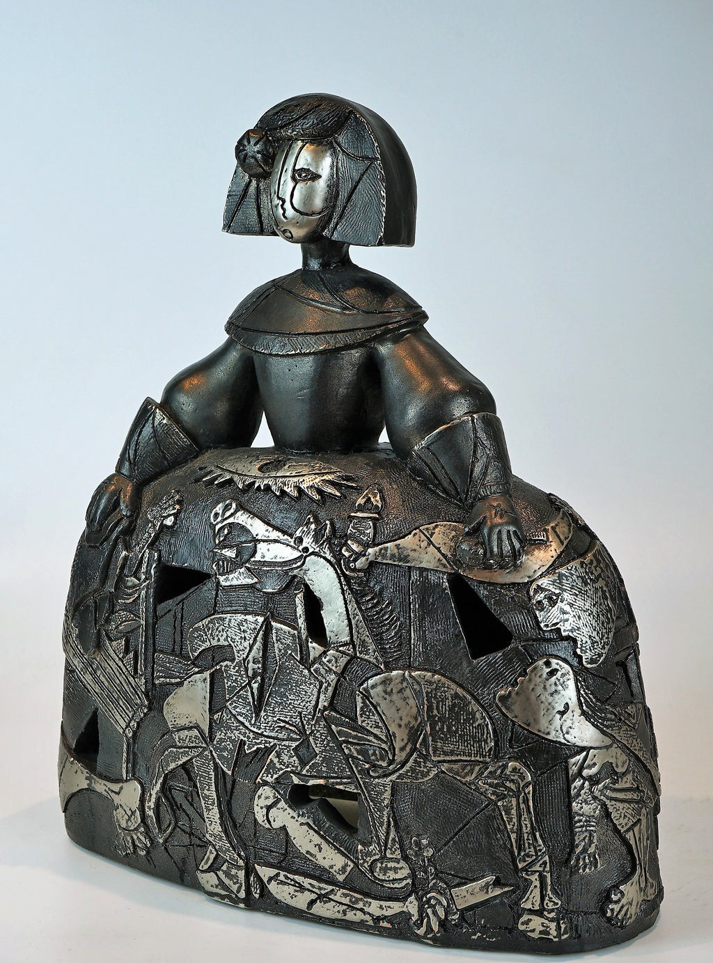 Große Menina Nickel-Finish