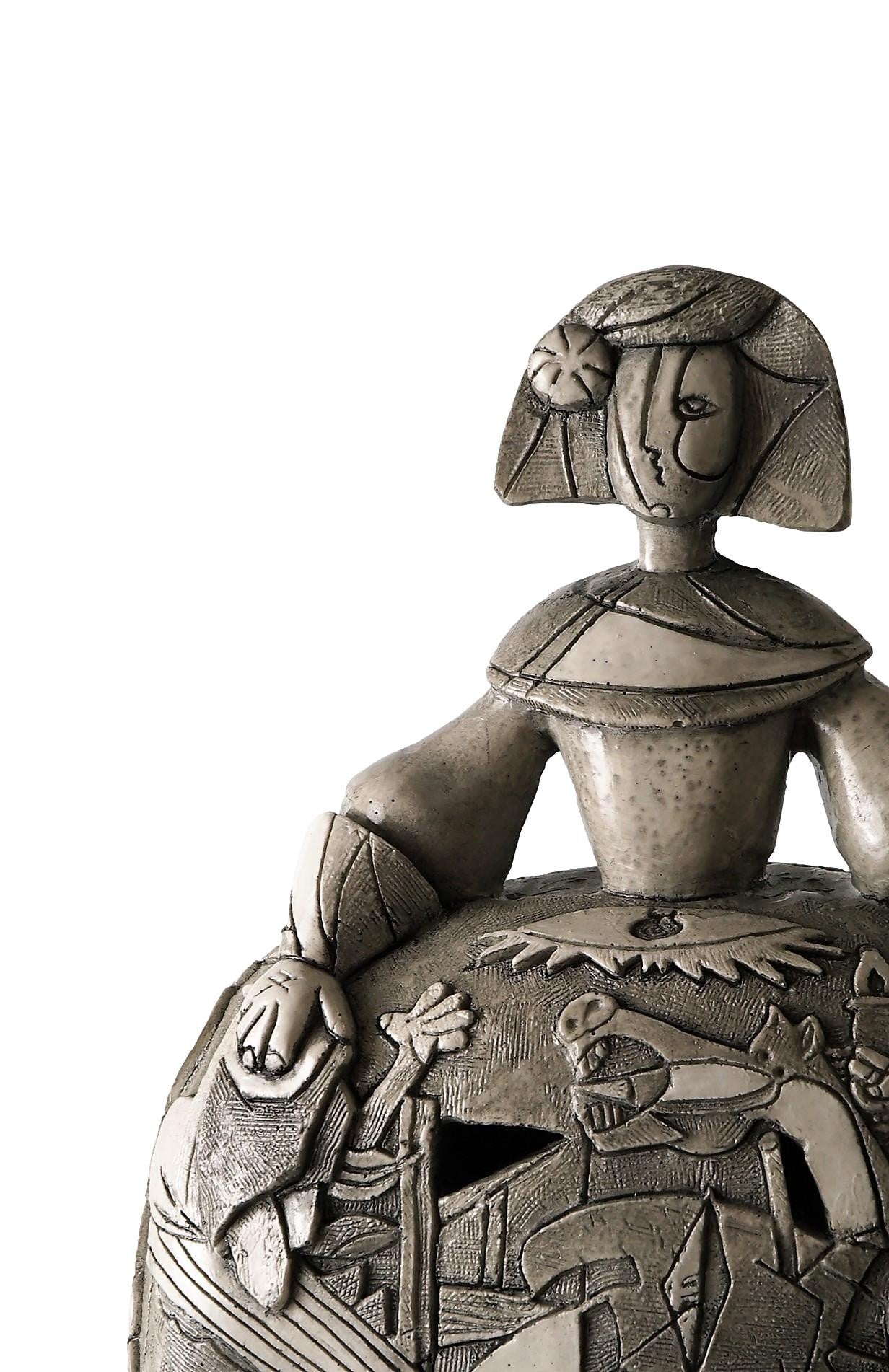 Mittelweiß/Schwarze Menina